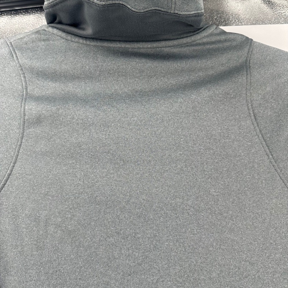 Nike Pullover Hoodie Kyrie Irving Graphic Two-Tone Gray Navy Mens L Kangaroo - Picture 13 of 13
